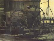 Vincent Van Gogh Water Mill at Gennep (nn04) oil on canvas